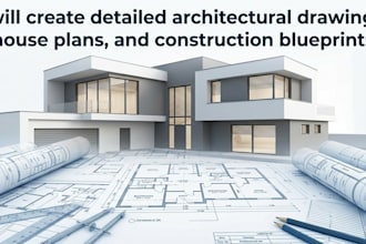 create detailed architectural drawings, house plans, and construction blueprints