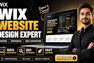 wix design a professional wix website for wix ecommerce store and wix redesign