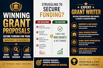 fix rejected grant applications with expert grant writing and grant research