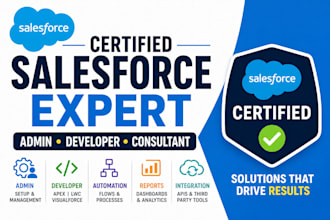 be your certified salesforce admin, developer and consultant
