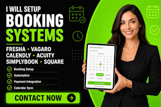 fresha vagaro acuity scheduling calendly and simplybook square booking
