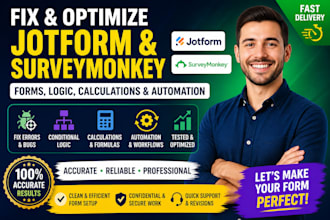 create and optimize smart survey automation in jotform and google forms