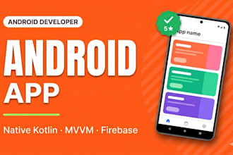 develop a professional android app in kotlin for you