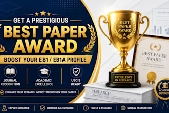 provide a best paper award for eb1a, eb1, eb1 niw requirements