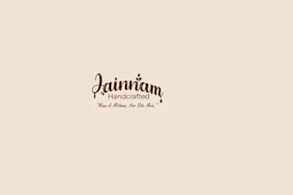 design a modern handcraft and handmade log