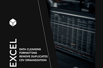 clean, format, and fix messy excel or CSV data fast