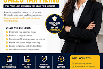 do shopify and amazon sales tax filing in the US to avoid penalties and complian