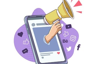 design eyecatching marketing posters and social media visuals for your business