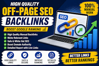 do high quality SEO backlinks and manual link building