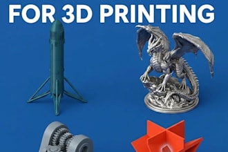 create, repair or modify stl files for 3d printing