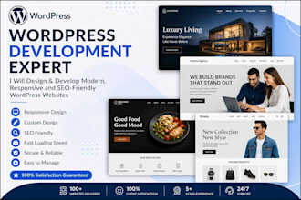 develop your website from scratch