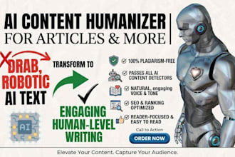 humanize ai content into natural engaging and SEO friendly writing