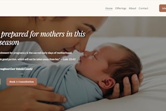 build a squarespace website for nutritionist or dietitian