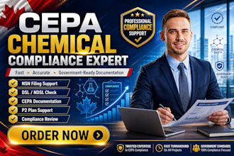 do cepa compliance, nsn filing, chemical and canada compliance