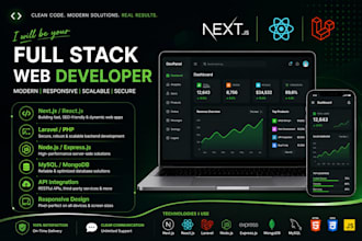 develop a high performance web application