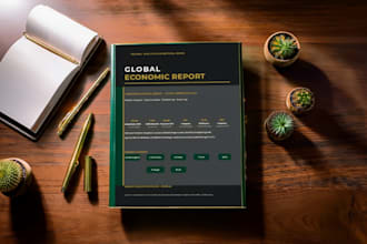 design your annual report or corporate document in  indesign