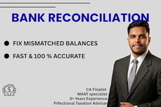 fix bank reconciliation errors and mismatched balances in quickbooks or excel