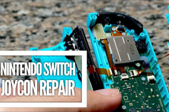repair nintendo switch joycon controllers