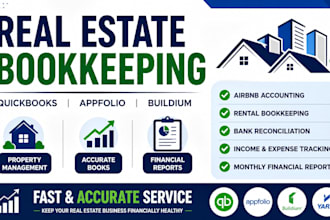 do real estate airbnb bookkeeping property management in quickbooks buildium