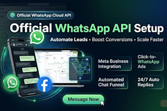 setup official whatsapp API for click to whatsapp ads