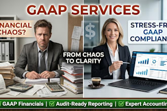 prepare gaap financial statements for your company
