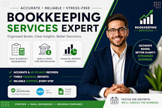 do quickbooks and xero bookkeeping setup, cleanup, reconciliation