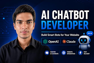 build a modern ai chatbot website using openai or claude
