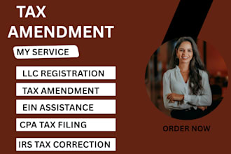 amend your US tax return and fix irs errors accurately