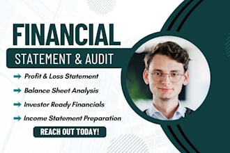 prepare financial statements profit and loss and income statement