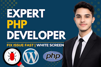 fix PHP errors, debug wordpress issues and repair your broken website fast