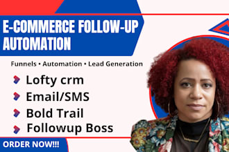 set up gohighlevel, zapier, lofty CRM automation and sales funnels