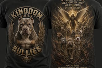 do breeding banner, logo, and merch designs