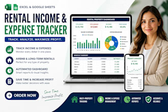 create rental property income and expense tracker in excel or google sheets