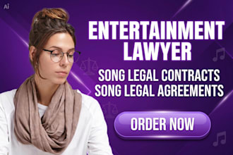 do legal music and entertainment law artist contracts, agreements and consulting
