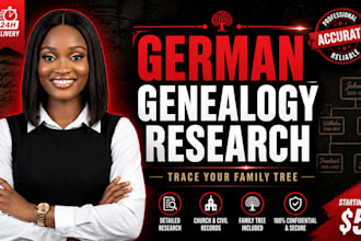 do professional german genealogy research and trace your family tree