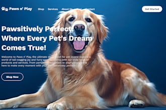 do a landing page