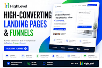 gohighlevel landing page, ghl expert, ghl landing page, gohighlevel website