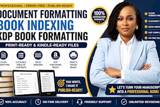 document formatting book indexing book formatting for amazon kindle publishing