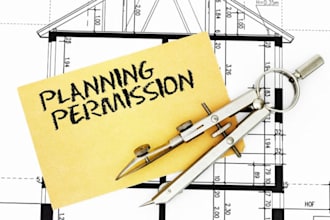 draw UK planning permission drawings