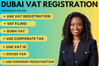do uae vat registration, dubai vat, corporate tax, excise vat, vat filing, trn