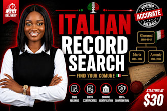 research italian ancestry and locate records for citizenship