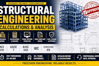 do structural engineering calculations and analysis