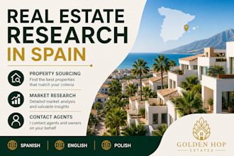 do real estate research and property sourcing in spain
