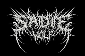 design a heavy metal logo