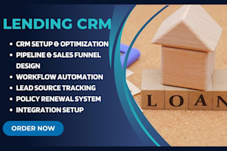 setup lending crm pipedrive salesforce zoho bigin insightly keap and hubspot crm