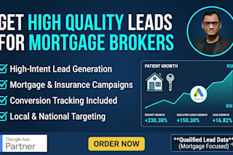 setup and manage google ads PPC campaign for mortgage broker