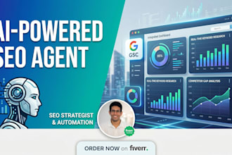 run an ai SEO agent with weekly reports, fixes, blog content