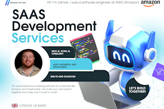 build your saas product or web app as your next js developer