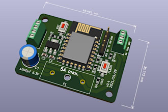 design pcb layout using altium designer, kicad and proteus