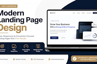 design your landing page for lead and conversion